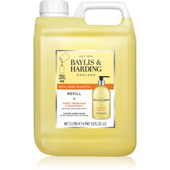 Baylis & Harding Sweet Mandarin & Grapefruit Săpun lichid pentru mâini rezervă - imagine 2